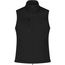 Ladies' Softshell Vest - Klassische Softshellweste im sportlichen Design aus recyceltem Polyester [Gr. M] (black) (Art.-Nr. CA081522)
