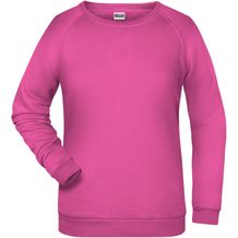 Ladies' Promo Sweat - Rundhals-Sweatshirt mit Raglanärmeln [Gr. 3XL] (pink) (Art.-Nr. CA082183)