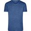 Men's Gipsy T-Shirt - Trendiges T-Shirt mit V-Ausschnitt [Gr. L] (Denim) (Art.-Nr. CA084526)