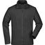 Men's Basic Fleece Jacket - Klassische Fleecejacke mit Stehkragen [Gr. S] (black) (Art.-Nr. CA085421)