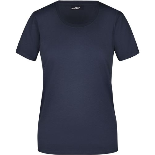 Ladies' Basic-T - Leicht tailliertes T-Shirt aus Single Jersey [Gr. S] (Art.-Nr. CA085951) - Gekämmte, ringgesponnene Baumwolle
Rund...