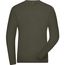 Men's BIO Stretch-Longsleeve Work - Langarm Shirt aus weichem Elastic-Single-Jersey [Gr. XXL] (olive) (Art.-Nr. CA086073)