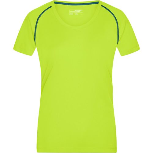 Ladies' Sports T-Shirt - Funktionsshirt für Fitness und Sport [Gr. XS] (Art.-Nr. CA086689) - Atmungsaktiv und feuchtigkeitsregulieren...