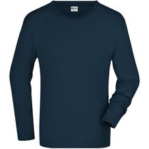 Men's Long-Sleeved Medium - Langarm T-Shirt aus Single Jersey [Gr. XL] (petrol) (Art.-Nr. CA087629)