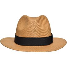 Traveller Hat - Stilvoller Hut in leichter Sommerqualität [Gr. L/XL] (caramel/black) (Art.-Nr. CA088050)