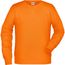 Men's Sweat - Klassisches Sweatshirt mit Raglanärmeln [Gr. L] (orange) (Art.-Nr. CA088574)