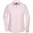 Ladies' Shirt Longsleeve Poplin - Klassisches Shirt aus pflegeleichtem Mischgewebe [Gr. S] (light-pink) (Art.-Nr. CA089124)