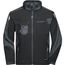 Workwear Softshell Jacket - Professionelle Softshelljacke mit hochwertiger Ausstattung [Gr. 5XL] (black/carbon) (Art.-Nr. CA089277)