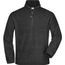 Half-Zip Fleece - Sweatshirt in schwerer Fleece-Qualität [Gr. M] (dark-grey) (Art.-Nr. CA089433)