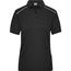 Ladies' Workwear Polo - Strapazierfähiges und pflegeleichtes Polo mit Kontrastpaspel [Gr. XL] (black) (Art.-Nr. CA089578)