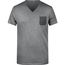 Men's Slub-T - T-Shirt im Vintage-Look [Gr. M] (graphite) (Art.-Nr. CA089772)
