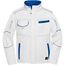 Workwear Softshell Jacket - Funktionelle Softshelljacke mit hochwertiger Ausstattung [Gr. M] (white/royal) (Art.-Nr. CA089956)