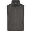 Fleece Vest - Wärmende Weste in schwerer Fleece-Qualität [Gr. L] (dark-grey) (Art.-Nr. CA090306)