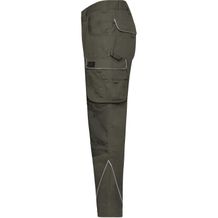 Workwear Pants - SOLID - - Funktionelle Arbeitshose im cleanen Look mit hochwertigen Details [Gr. 54] (braun / grün / oliv) (Art.-Nr. CA090899)