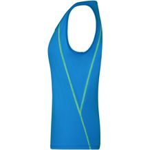 Ladies' Sports Tanktop - Funktions-Top für Fitness und Sport [Gr. M] (blau / gelb / neon) (Art.-Nr. CA091201)