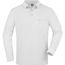 Men's Workwear Polo Pocket Longsleeve - Pflegeleichtes und strapazierfähiges Langarm Polo mit Brusttasche [Gr. XL] (white) (Art.-Nr. CA091434)