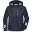 Hardshell Workwear Jacket - Professionelle, wind- und wasserdichte, atmungsaktive Arbeitsjacke für extreme Wetterbedingungen [Gr. XL] (navy/carbon) (Art.-Nr. CA091491)