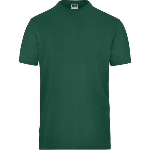 Men's BIO Stretch-T Work - T-Shirt aus weichem Elastic-Single-Jersey [Gr. 6XL] (Art.-Nr. CA091851) - Gekämmte, ringgesponnene BIO-Baumwolle,...