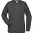 Ladies' Sweat - Klassisches Sweatshirt mit Raglanärmeln [Gr. L] (graphite) (Art.-Nr. CA092250)