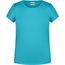 Girls' Basic-T - T-Shirt für Kinder in klassischer Form [Gr. L] (pacific) (Art.-Nr. CA092867)