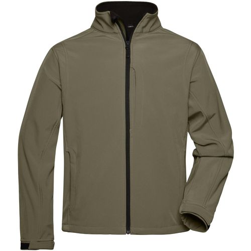 Men's Softshell Jacket - Trendige Jacke aus Softshell [Gr. XL] (Art.-Nr. CA093190) - 3-Lagen-Funktionsmaterial mit TPU-Membra...