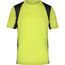 Men's Running-T - Funktionelles Laufshirt [Gr. L] (fluo-yellow/black) (Art.-Nr. CA093666)