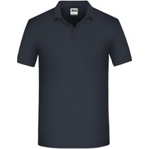 Men's BIO Workwear Polo - Pflegeleichtes und strapazierfähiges Polo [Gr. S] (carbon) (Art.-Nr. CA094014)