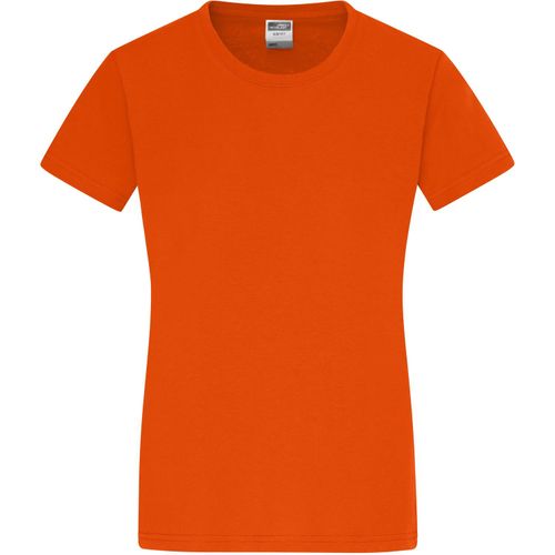 Ladies' Slim Fit-T - Figurbetontes Rundhals-T-Shirt [Gr. XL] (Art.-Nr. CA094249) - Einlaufvorbehandelter Single Jersey...