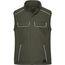 Workwear Softshell Vest - Professionelle Softshellweste im cleanen Look mit hochwertigen Details [Gr. XS] (olive) (Art.-Nr. CA094472)