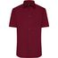 Men's Shirt Shortsleeve Poplin - Klassisches Shirt aus pflegeleichtem Mischgewebe [Gr. M] (wine) (Art.-Nr. CA094640)
