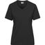 Ladies' BIO Workwear T-Shirt - Strapazierfähiges und pflegeleichtes T-Shirt [Gr. 4XL] (black) (Art.-Nr. CA094994)