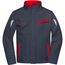 Workwear Softshell Jacket - Funktionelle Softshelljacke mit hochwertiger Ausstattung [Gr. S] (carbon/red) (Art.-Nr. CA096423)
