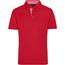 Men's Traditional Polo - Klassisches Polo im Trachtenlook [Gr. XXL] (red/red-white) (Art.-Nr. CA097776)