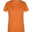 Ladies' Heather T-Shirt - Modisches T-Shirt mit V-Ausschnitt [Gr. M] (orange-melange) (Art.-Nr. CA098496)