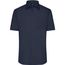 Men's Shirt Shortsleeve Poplin - Klassisches Shirt aus pflegeleichtem Mischgewebe [Gr. XL] (navy) (Art.-Nr. CA098533)