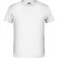 Boys' Basic-T - T-Shirt für Kinder in klassischer Form [Gr. XS] (white) (Art.-Nr. CA098546)