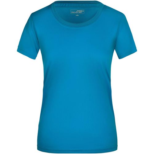 Ladies' Active-T - Funktions T-Shirt für Freizeit und Sport [Gr. XL] (Art.-Nr. CA099643) - Feiner Single Jersey
Necktape
Doppelnäh...