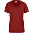 Ladies' Workwear T-Shirt - Strapazierfähiges und pflegeleichtes T-Shirt [Gr. M] (wine) (Art.-Nr. CA100026)
