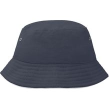 Fisherman Piping Hat for Kids - Trendiger Kinderhut aus weicher Baumwolle (navy/white) (Art.-Nr. CA100046)