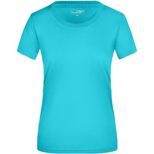 Ladies' Active-T - Funktions T-Shirt für Freizeit und Sport [Gr. S] (Art.-Nr. CA100145) - Feiner Single Jersey
Necktape
Doppelnäh...