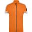 Men's Bike-T Full Zip - Sportives Bike-Shirt [Gr. S] (orange) (Art.-Nr. CA102005)