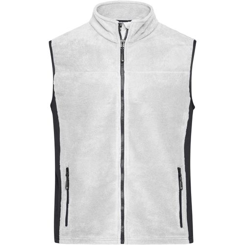 Men's Workwear Fleece Vest - Strapazierfähige Fleeceweste im Materialmix [Gr. 6XL] (Art.-Nr. CA102220) - Pflegeleichter Anti-Pilling-Microfleece
...