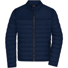 Men's Padded Jacket - Steppjacke mit Stehkragen für Promotion und Lifestyle [Gr. XL] (navy) (Art.-Nr. CA102450)