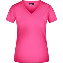 Ladies' V-T - Tailliertes Damen T-Shirt [Gr. XL] (pink) (Art.-Nr. CA102840)