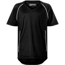 Team Shirt Junior - Funktionelles Teamshirt [Gr. XS] (black/white) (Art.-Nr. CA103222)