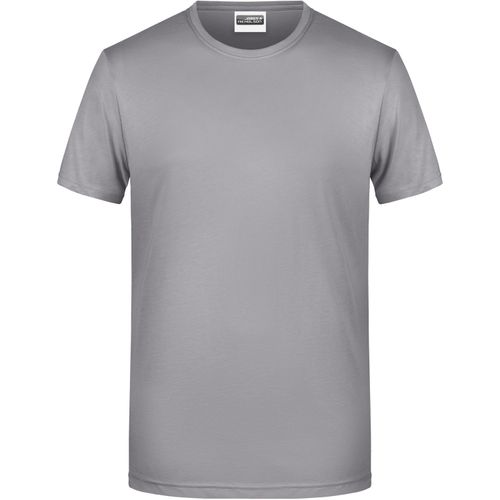 Men's Basic-T - Herren T-Shirt in klassischer Form [Gr. M] (Art.-Nr. CA103315) - 100% gekämmte, ringgesponnene BIO-Baumw...