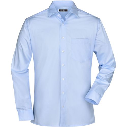 Men's Business Shirt Long-Sleeved - Bügelleichtes, modisches Herrenhemd [Gr. S] (Art.-Nr. CA103839) - Pflegeleichte Twill-Qualität mit Easy-C...