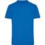 Men's Slub T-Shirt - Funktions T-Shirt für Freizeit und Sport [Gr. S] (bright-blue) (Art.-Nr. CA104060)
