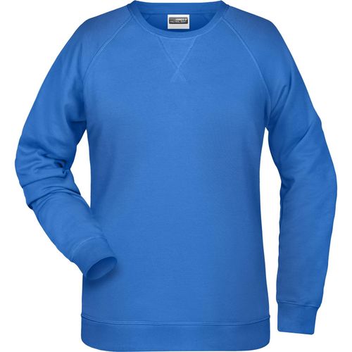 Ladies' Sweat - Klassisches Sweatshirt mit Raglanärmeln [Gr. 3XL] (Art.-Nr. CA104820) - Hochwertige French Terry-Qualität, 85...