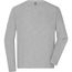 Men's Workwear-Longsleeve-T - Strapazierfähiges und pflegeleichtes Langarm Shirt [Gr. L] (grey-heather) (Art.-Nr. CA105149)